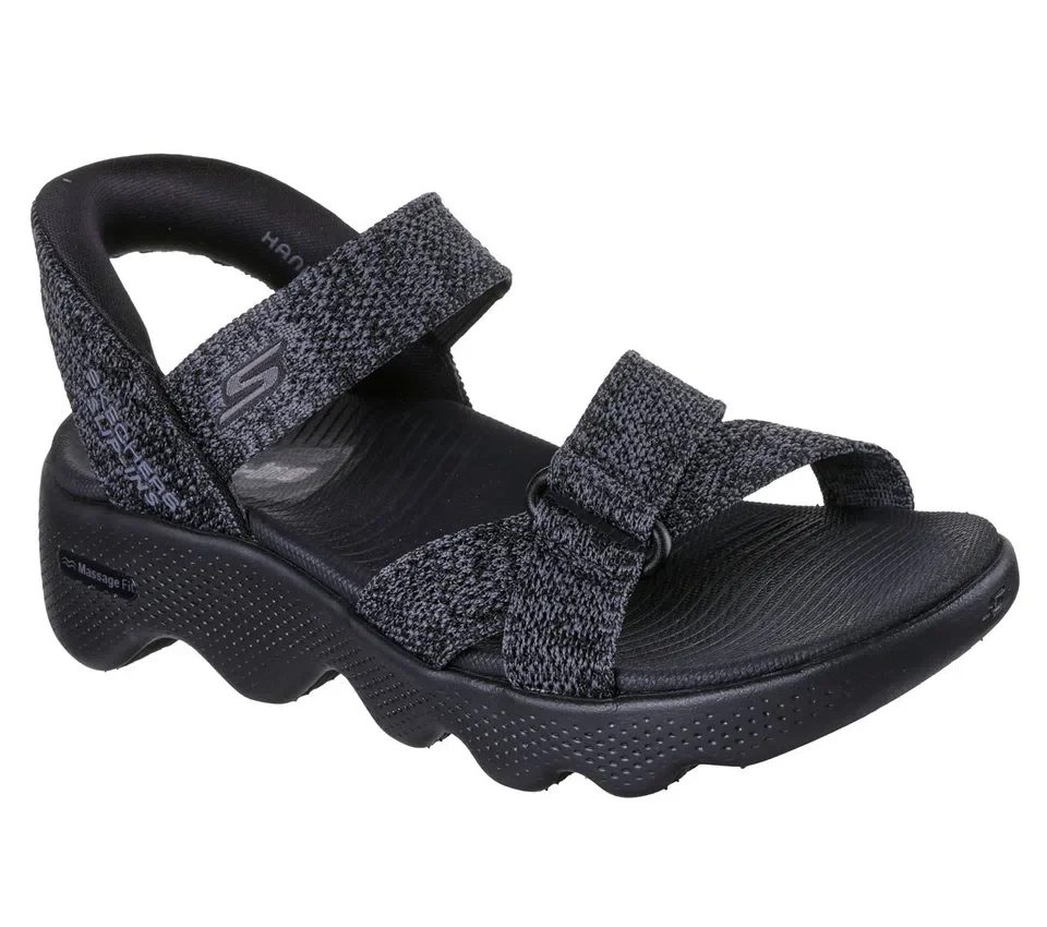 Skechers Slip-ins: Go Walk Massage Fit Sandalet – Heather Skechers Slip-ins: Go Walk Massage Fit Sandalet – Heather