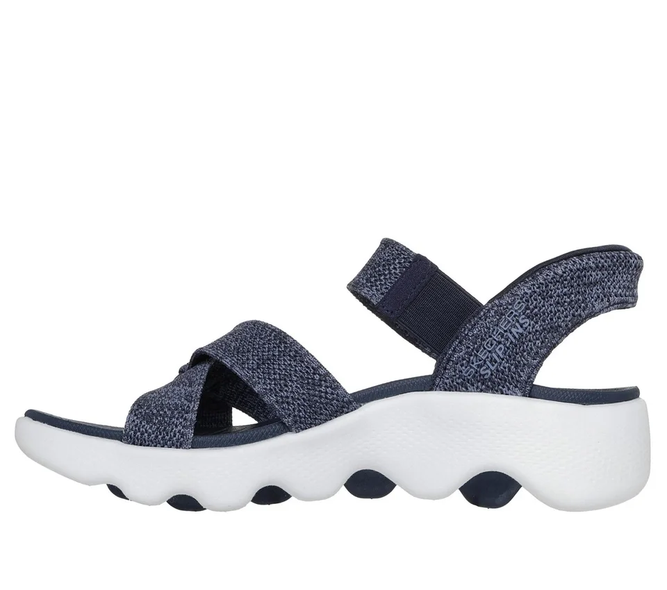 Skechers Slip-ins: Go Walk Massage Fit Sandalet – Heather Skechers Slip-ins: Go Walk Massage Fit Sandalet – Heather