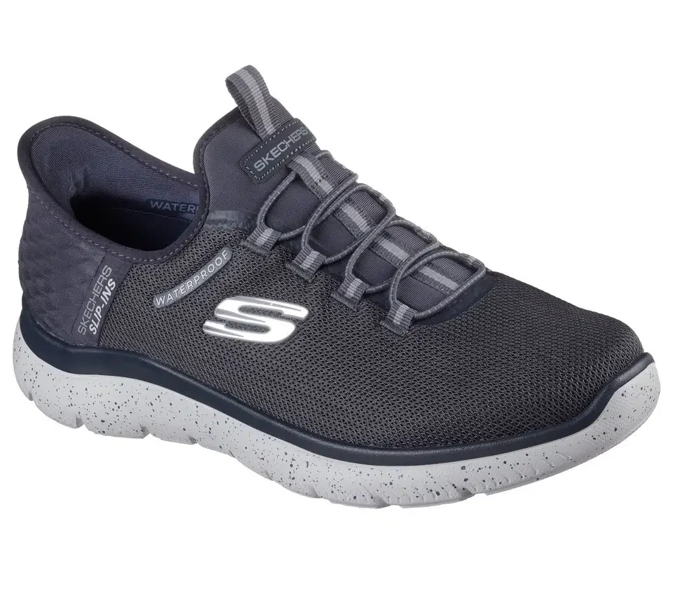 Skechers Slip-ins Waterproof: Summits – Corbos Skechers Slip-ins Waterproof: Summits – Corbos
