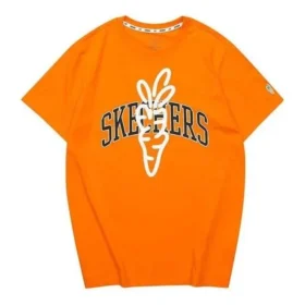 Skechers x Carrots Grafik Tişört “Turuncu Beyaz Siyah”