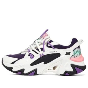 Skechers x Demon Slayer “Beyaz Siyah Mor”