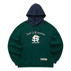 Skechers x Romantic Crown Uzun Kollu Kapüşonlu Sweatshirt “Yeşil Beyaz”