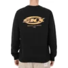 Skechers x SKX Logo Baskılı Crew Kazak “Siyah Sarı”