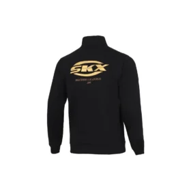 Skechers x SKX Logo Baskılı Günlük Ceket “Siyah Sarı”