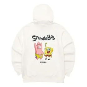 Skechers x SpongeBob SquarePants Kapüşonlu Sweatshirt “Beyaz”