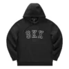 SKX Casual Kapüşonlu Sweatshirt “Siyah Beyaz”
