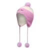 SKX Dokuma Örgü Bere “Pembe Beyaz”