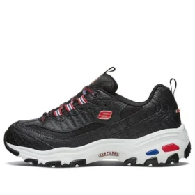 Snickers x Skechers D Lites 1.0 Düşük Bilekli Baba Ayakkabısı Siyah