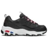 Snickers x Skechers D Lites 1.0 Düşük Bilekli Baba Ayakkabısı Siyah