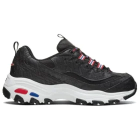 Snickers x Skechers D Lites 1.0 Düşük Bilekli Baba Ayakkabısı Siyah