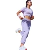 Spor Dokuma Pantolon “Mor”