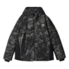 Sport Camo Sıcak Ceket “Siyah Yeşil”