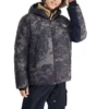 Sport Camo Sıcak Ceket “Siyah Yeşil”