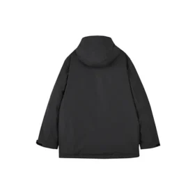 Sports Lifestyle Harf Baskılı Waterproof Aşağı Ceket “Siyah”