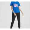 SS20 Sailor Moon Crossover Kısa Kollu Mavi