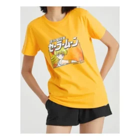 SS20 x Sailor Moon Tişört Turuncu