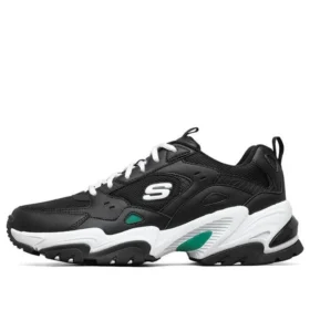 Stamina V2 Düşük Bilekli Koşu Ayakkabısı Siyah/Yeşil/Beyaz
