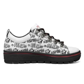 Street Cleats 2 Sneakerlar Siyah/Beyaz