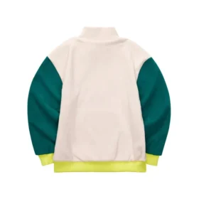 Stroll Serisi Dik Yaka Çift Taraflı Pullover Sweatshirt “Bej Yeşil Siyah Sarı”