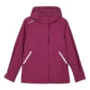 Stroll Serisi Logo Casual Kapüşonlu Dokuma Ceket “Burgundy”