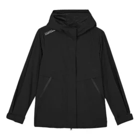 Stroll Serisi Logo Casual Kapüşonlu Dokuma Ceket “Siyah”
