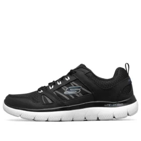 Summits Low-Top Siyah/Beyaz