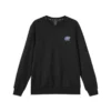 Tek Renk Bol Kesim Örgü Sweatshirt “Bordo Siyah”