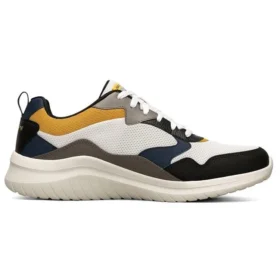 Ultra Flex 2.0 Düşük Bilekli Koşu Ayakkabısı Siyah/Sarı/Beyaz