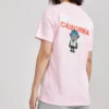 Unisex Örgü Baskı Pembe