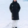 Uzun Aşağı Ceket “Siyah”
