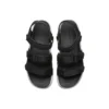 Velcro Outdoor Sports Siyah Beyaz Sandaletler