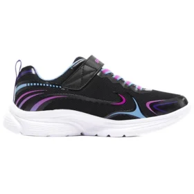 Wavy Lites Ayakkabılar “Siyah Pembe Mavi”