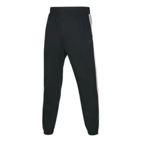 Yan Çizgili Elastik Bel Konik Casual Pantolon “Siyah”