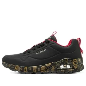 Year of the Rabbit Uno Celebrat-Airy Spor Sneakerlar “Siyah Kırmızı”